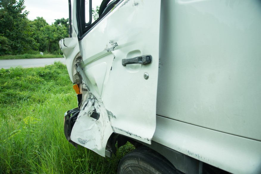 Sideswipe Truck Accident